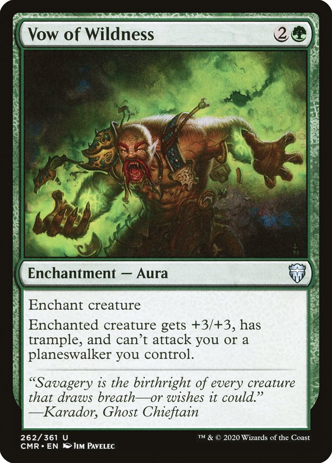 Vow of Wildness [Commander Legends] | Devastation Store