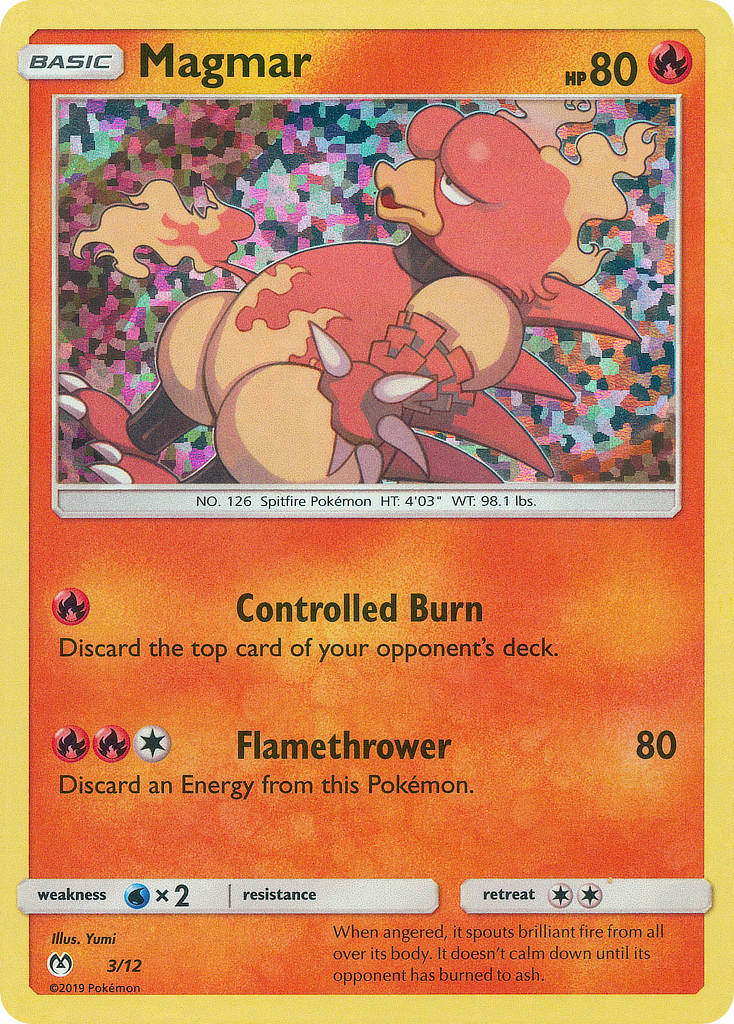 Magmar (3/12) [McDonald's Promos: 2019 Collection] | Devastation Store