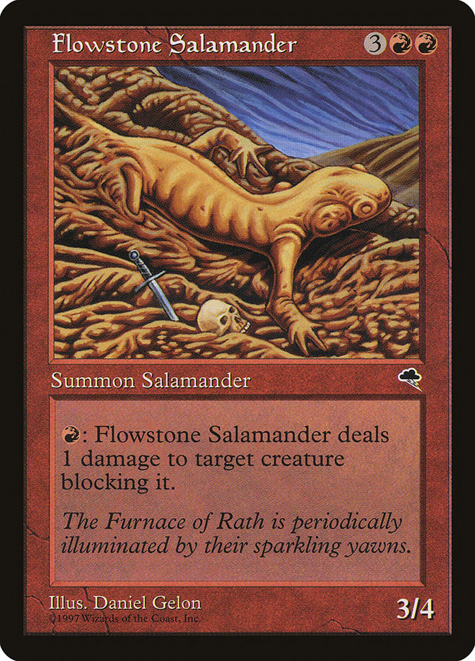 Flowstone Salamander [Tempest] | Devastation Store