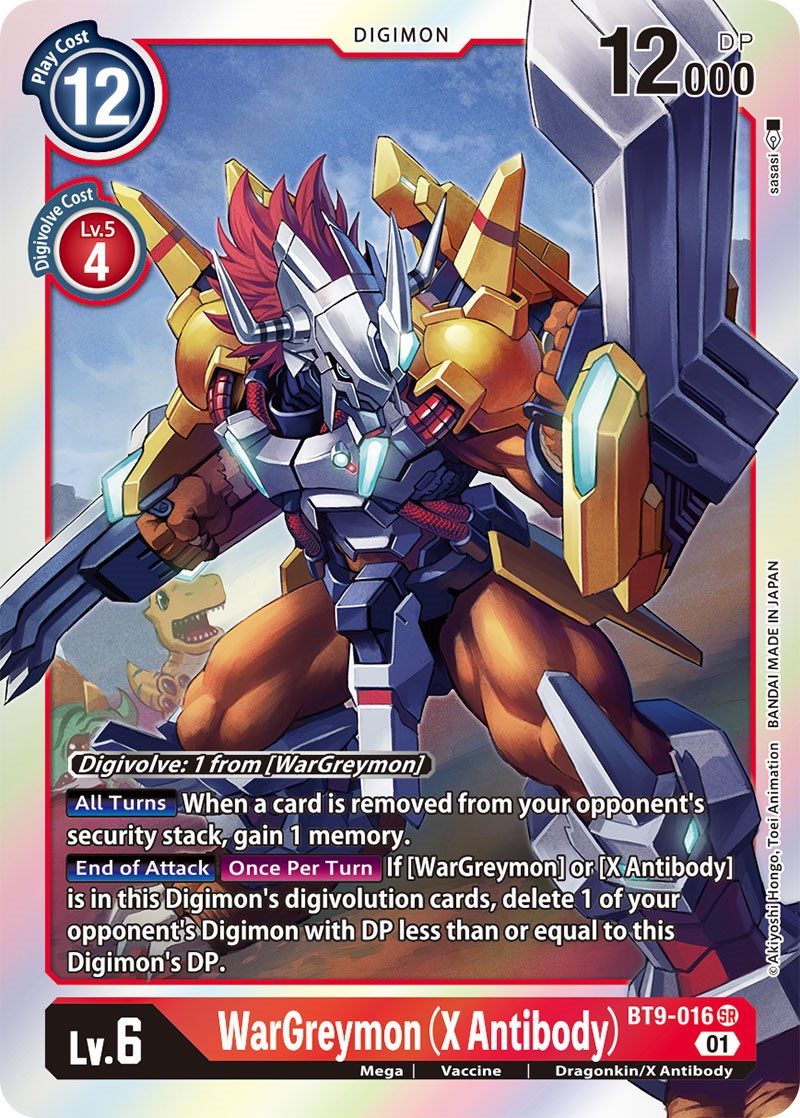 WarGreymon (X Antibody) [BT9-016] [X Record] | Devastation Store