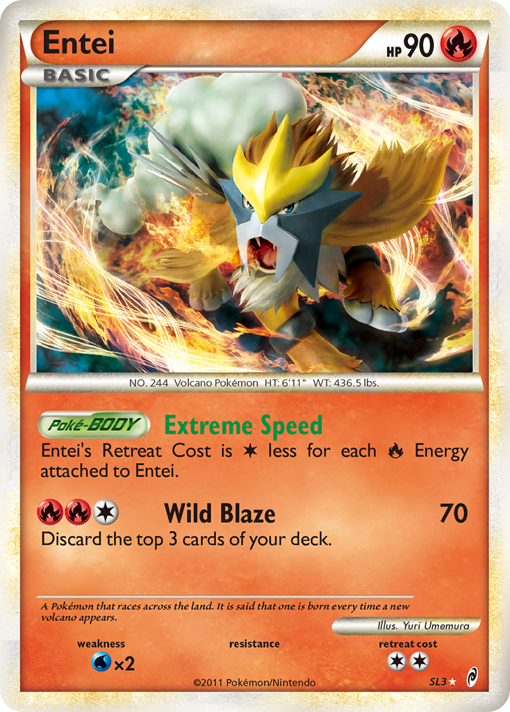 Entei (SL3) [HeartGold & SoulSilver: Call of Legends] | Devastation Store