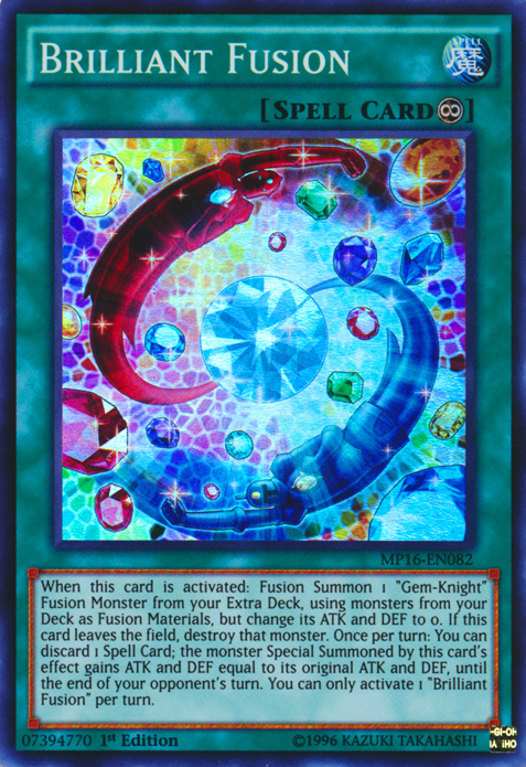 Brilliant Fusion [MP16-EN082] Super Rare | Devastation Store