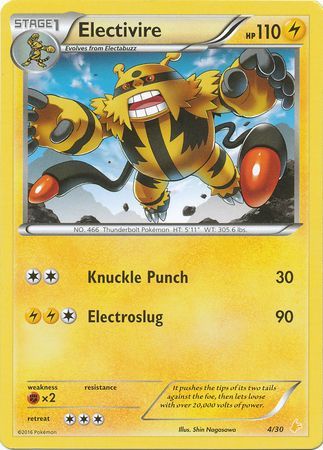 Electivire (4/30) [XY: Trainer Kit 3 - Pikachu Libre] | Devastation Store