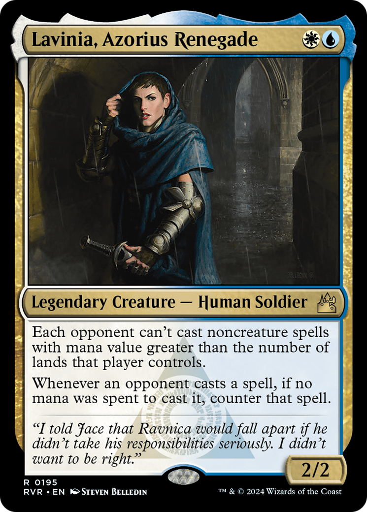 Lavinia, Azorius Renegade [Ravnica Remastered] | Devastation Store