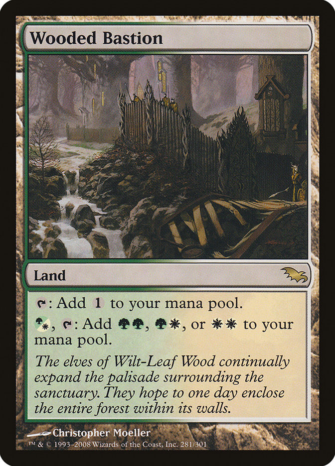 Wooded Bastion [Shadowmoor] - Devastation Store | Devastation Store