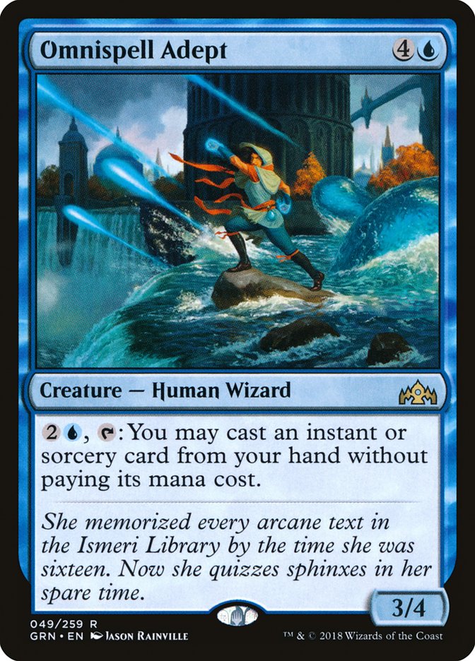 Omnispell Adept [Guilds of Ravnica] | Devastation Store