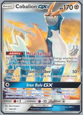 Cobalion GX (106/181) (Perfection - Henry Brand) [World Championships 2019] | Devastation Store