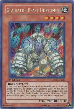 Gladiator Beast Hoplomus [LCGX-EN239] Secret Rare | Devastation Store