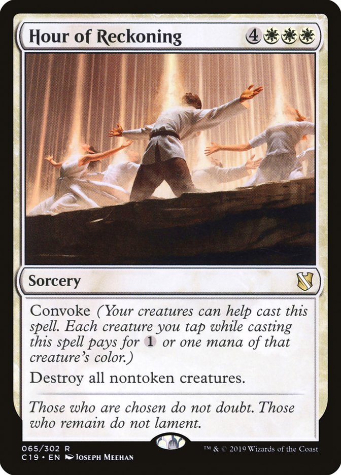 Hour of Reckoning [Commander 2019] | Devastation Store