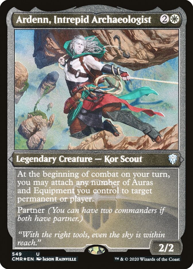 Ardenn, Intrepid Archaeologist (Etched) [Commander Legends] | Devastation Store