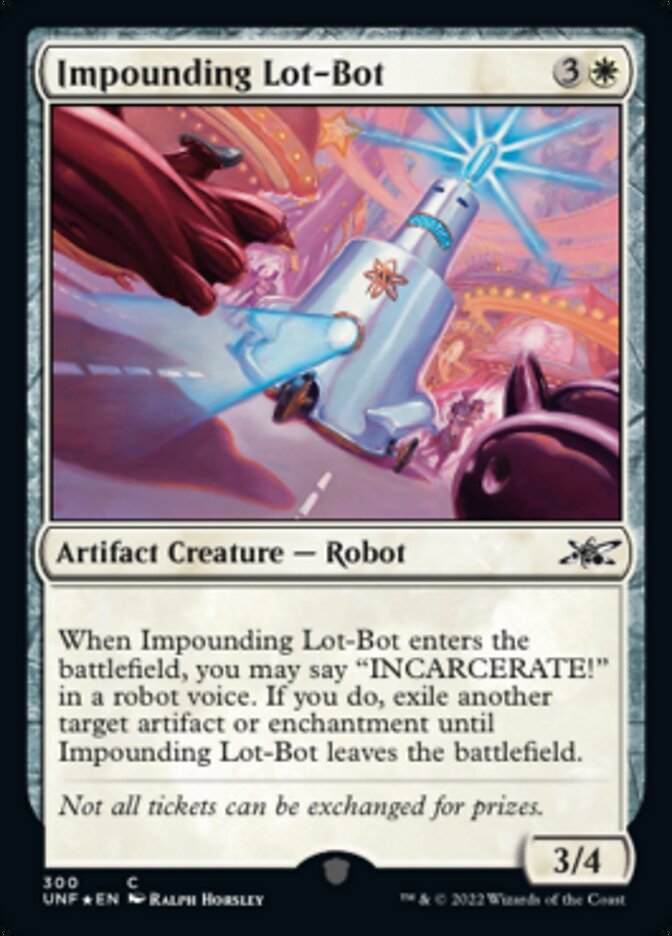 Impounding Lot-Bot (Galaxy Foil) [Unfinity] | Devastation Store