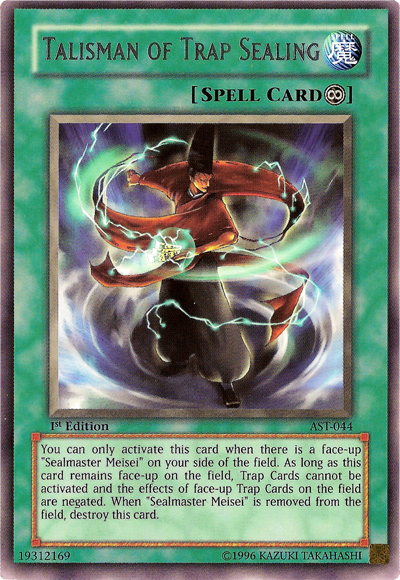 Talisman of Trap Sealing [AST-044] Rare | Devastation Store