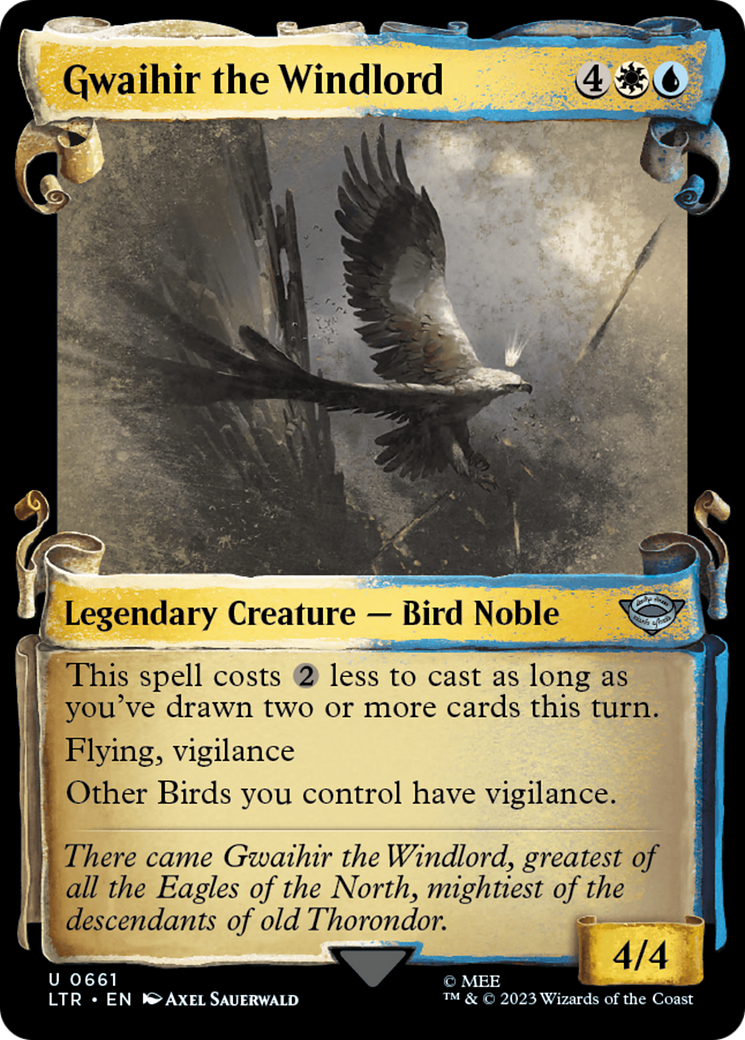 Gwaihir the Windlord [The Lord of the Rings: Tales of Middle-Earth Showcase Scrolls] | Devastation Store