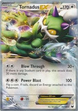 Tornadus EX (90/108) (CMT - Zachary Bokhari) [World Championships 2012] | Devastation Store