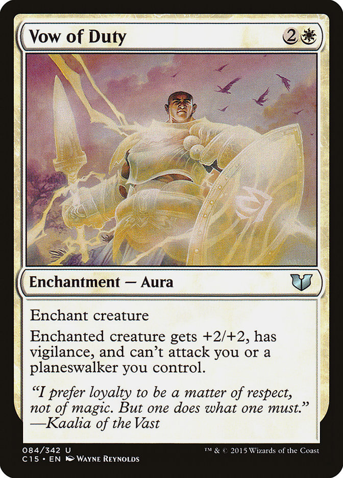 Vow of Duty [Commander 2015] | Devastation Store