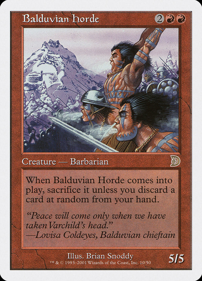 Balduvian Horde [Deckmasters] - Devastation Store | Devastation Store
