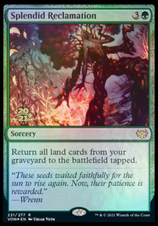 Splendid Reclamation [Innistrad: Crimson Vow Prerelease Promos] | Devastation Store
