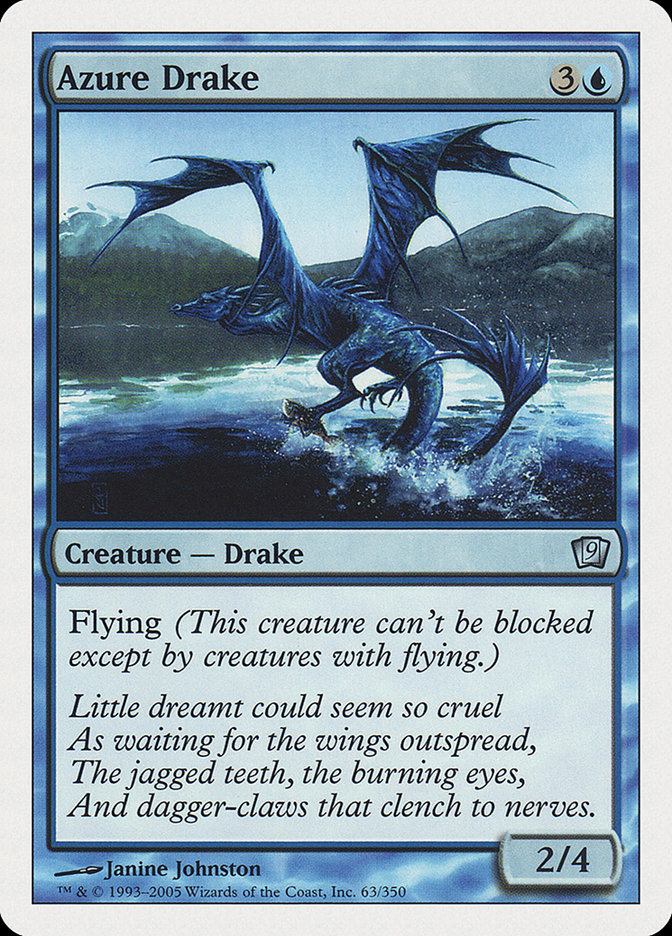 Azure Drake [Ninth Edition] - Devastation Store | Devastation Store