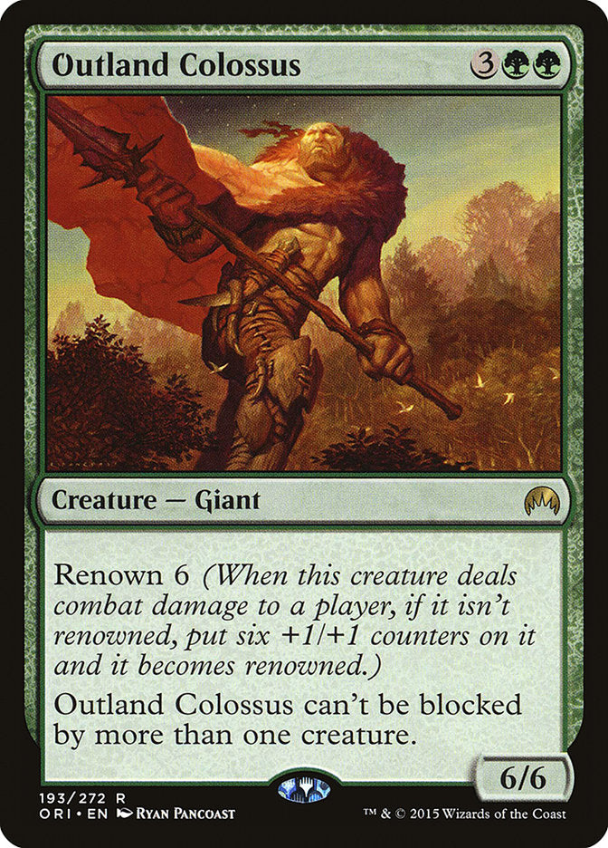 Outland Colossus [Magic Origins] - Devastation Store | Devastation Store
