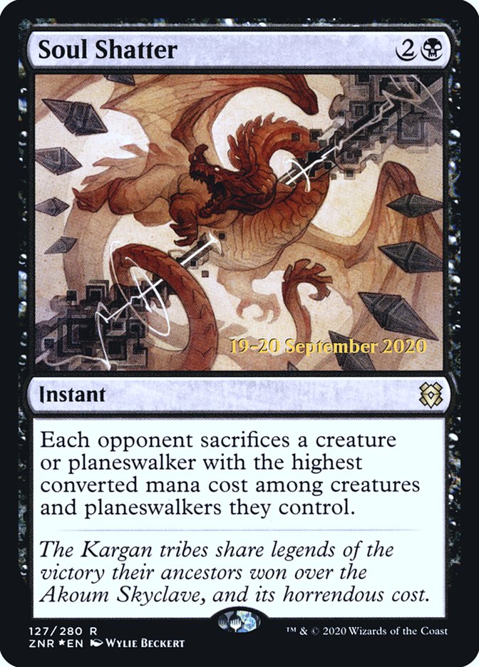 Soul Shatter [Zendikar Rising Prerelease Promos] | Devastation Store