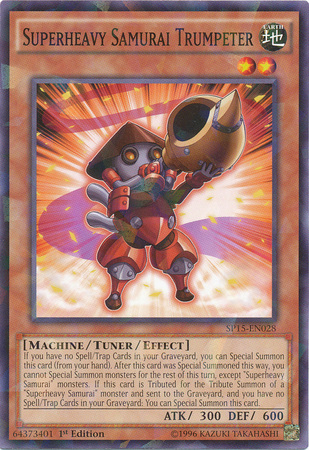 Superheavy Samurai Trumpeter [SP15-EN028] Shatterfoil Rare | Devastation Store