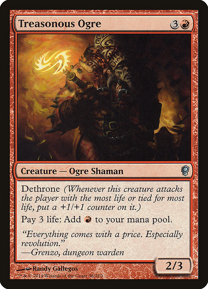 Treasonous Ogre [Conspiracy] | Devastation Store