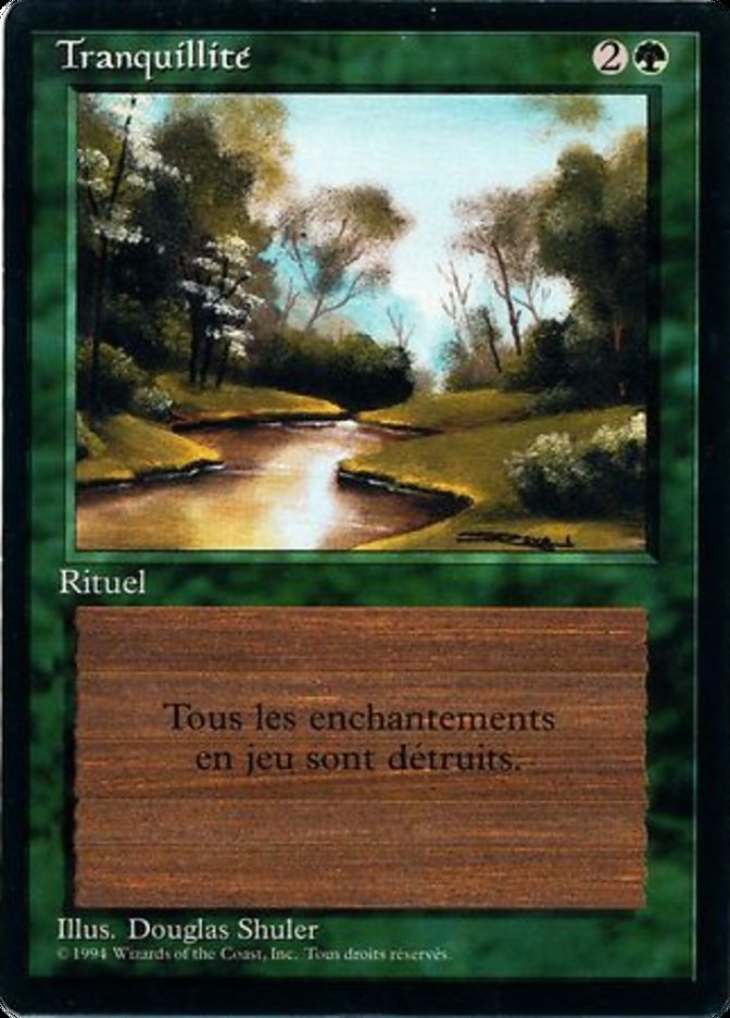 Tranquility [Foreign Black Border] | Devastation Store