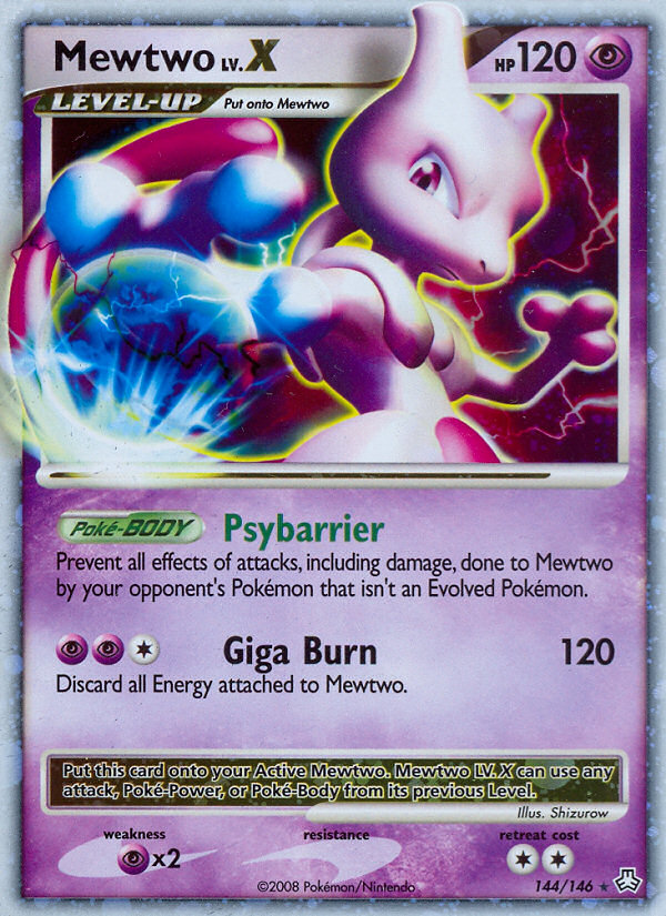 Mewtwo LV.X (144/146) [Diamond & Pearl: Legends Awakened] | Devastation Store