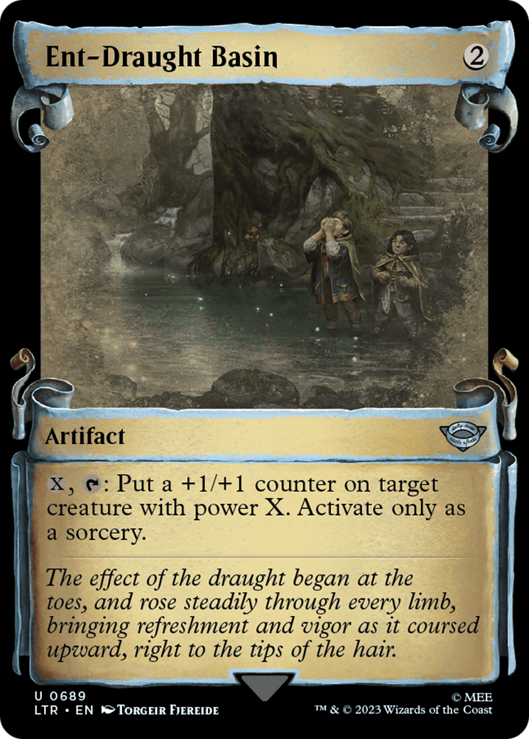 Ent-Draught Basin [The Lord of the Rings: Tales of Middle-Earth Showcase Scrolls] | Devastation Store