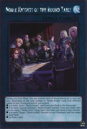 Noble Knights of the Round Table [NKRT-EN018] Platinum Rare | Devastation Store