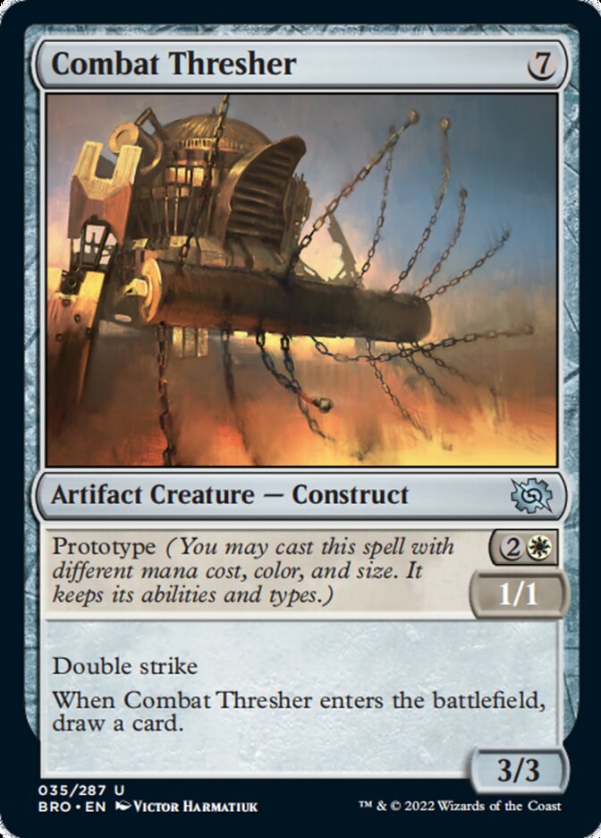 Combat Thresher [The Brothers' War] | Devastation Store