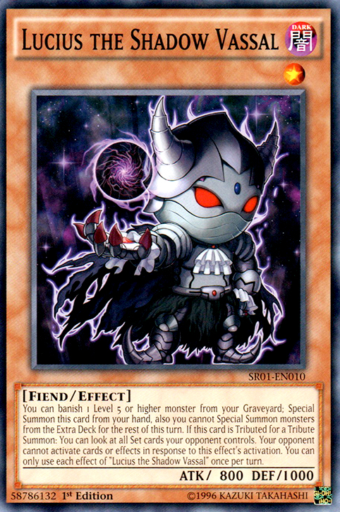 Lucius the Shadow Vassal [SR01-EN010] Common | Devastation Store