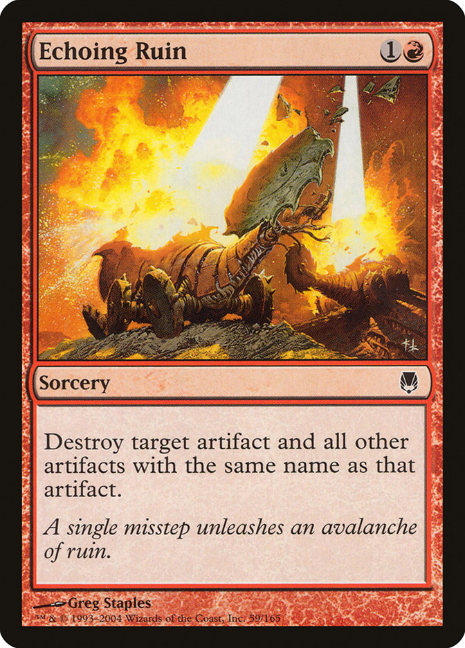 Echoing Ruin [Darksteel] - Devastation Store | Devastation Store
