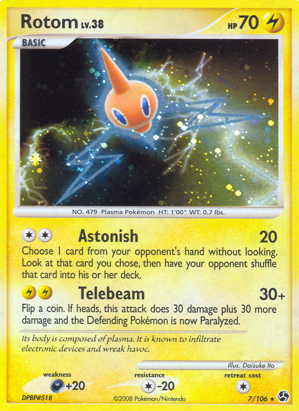 Rotom (7/106) [Diamond & Pearl: Great Encounters] | Devastation Store