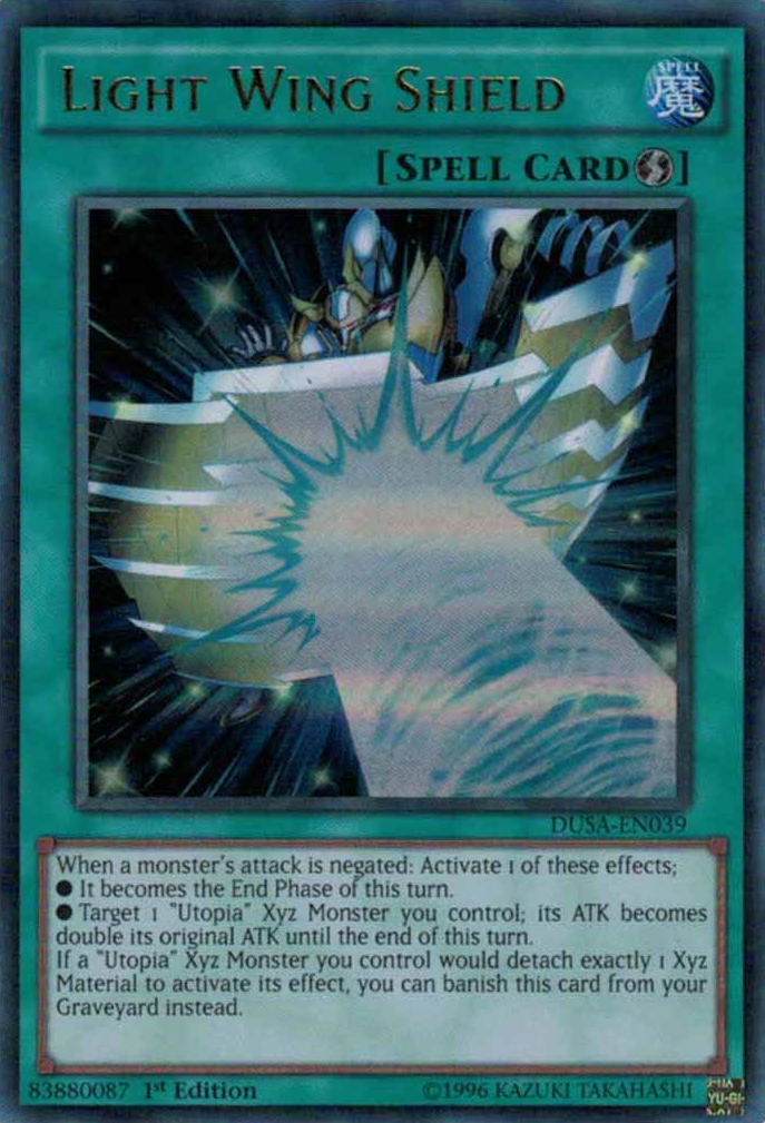 Light Wing Shield [DUSA-EN039] Ultra Rare | Devastation Store