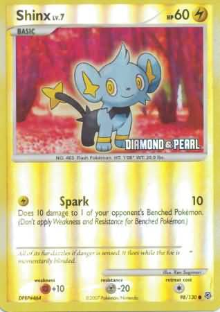 Shinx (98/130) [Burger King Promos: 2008 Collection] | Devastation Store