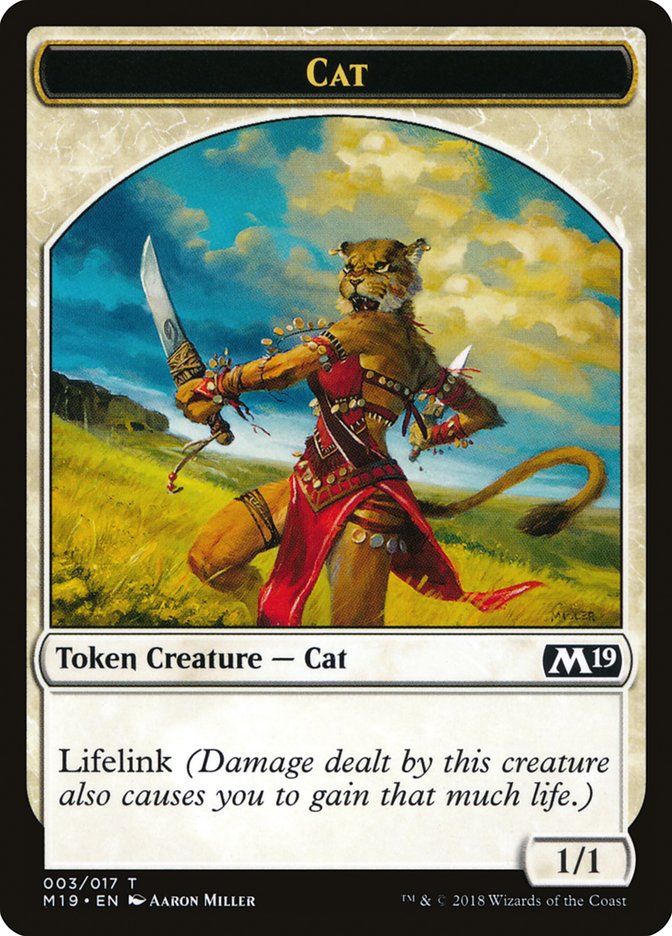 Cat [Core Set 2019 Tokens] | Devastation Store