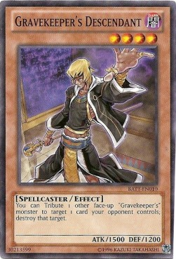 Gravekeeper's Descendant [BATT-EN010] Starfoil Rare | Devastation Store