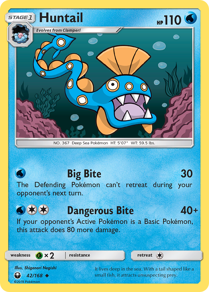 Huntail (42/168) [Sun & Moon: Celestial Storm] | Devastation Store