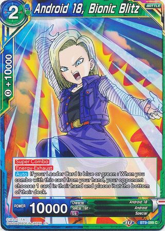 Android 18, Bionic Blitz [BT9-099] | Devastation Store