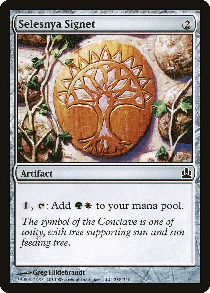Selesnya Signet [Commander 2011] - Devastation Store | Devastation Store