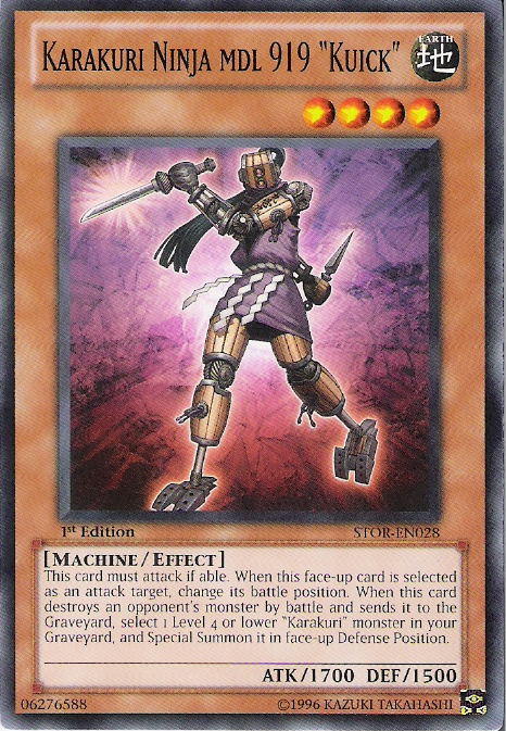 Karakuri Ninja mdl 919 "Kuick" [STOR-EN028] Common | Devastation Store