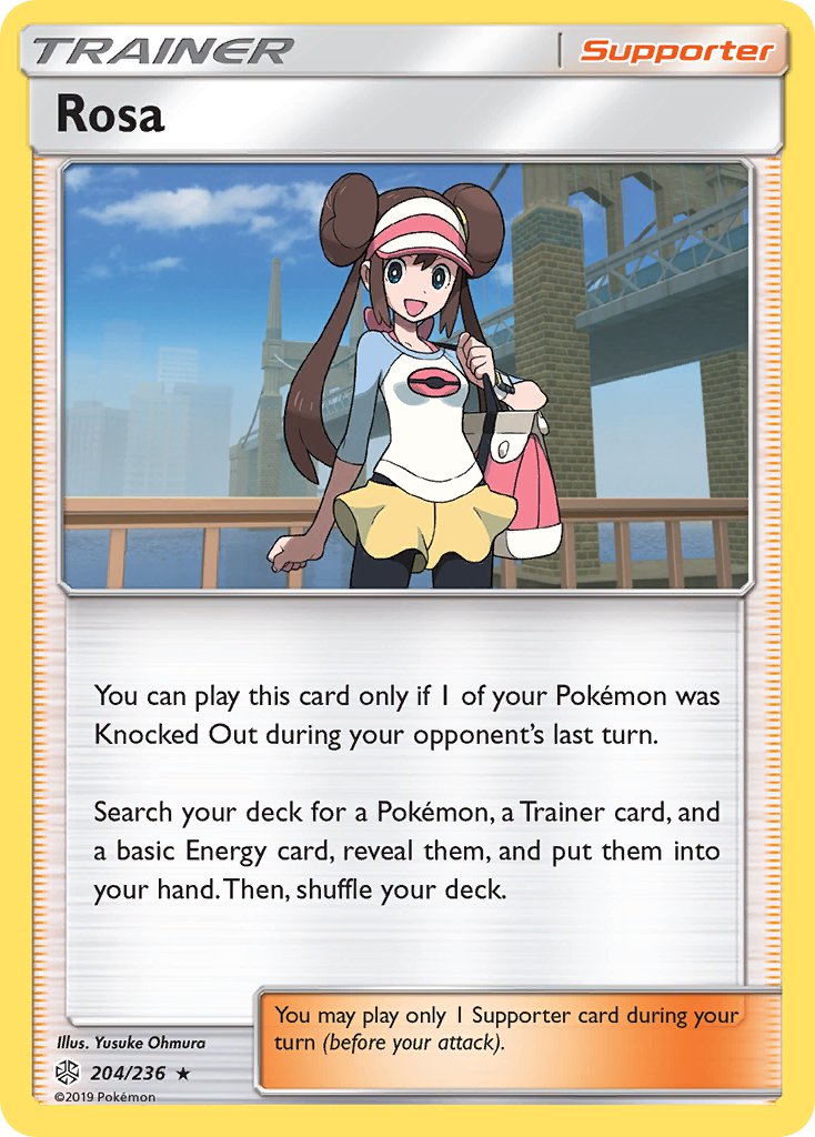 Rosa (204/236) (Theme Deck Exclusive) [Sun & Moon: Cosmic Eclipse] | Devastation Store