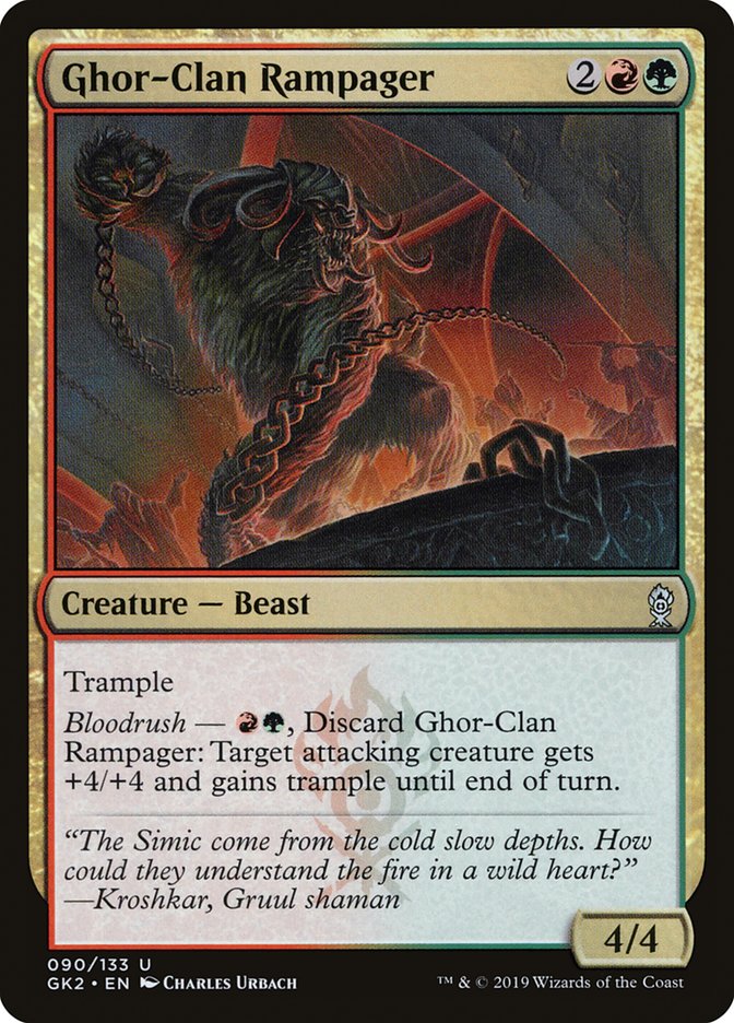 Ghor-Clan Rampager [Ravnica Allegiance Guild Kit] | Devastation Store