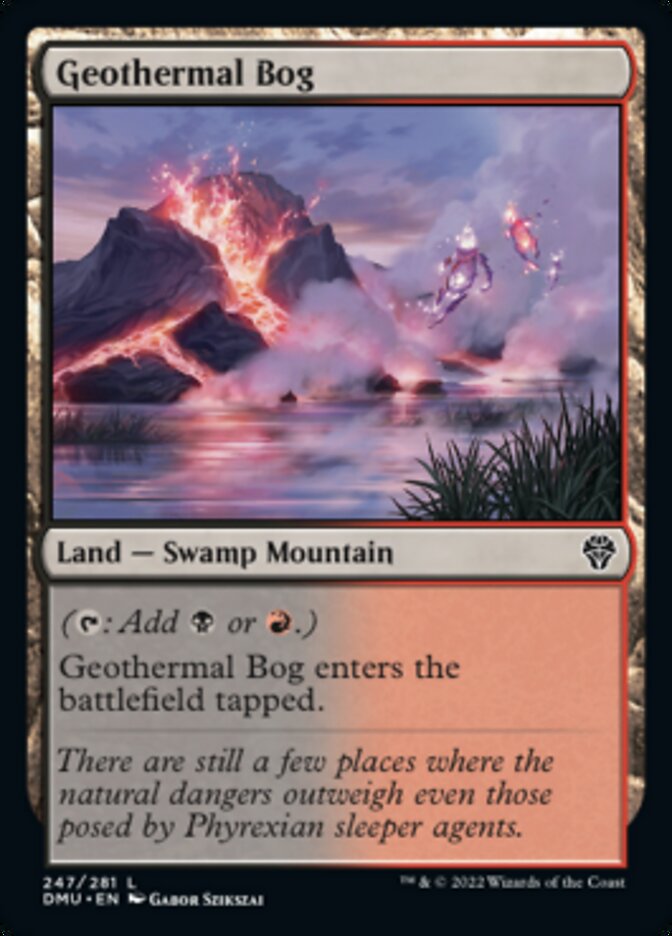 Geothermal Bog [Dominaria United] | Devastation Store