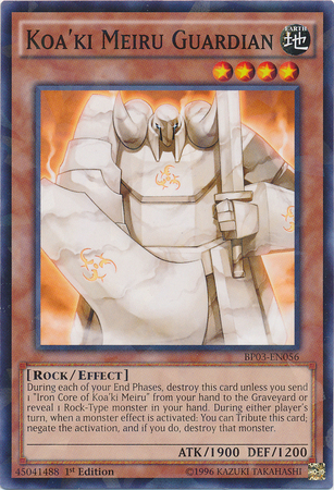 Koa'ki Meiru Guardian [BP03-EN056] Shatterfoil Rare | Devastation Store