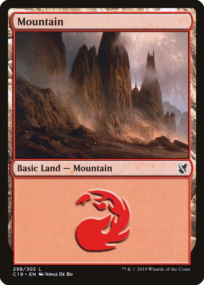 Mountain (298) [Commander 2019] | Devastation Store