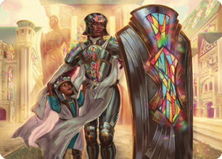 Guardian of New Benalia Art Card [Dominaria United Art Series] | Devastation Store