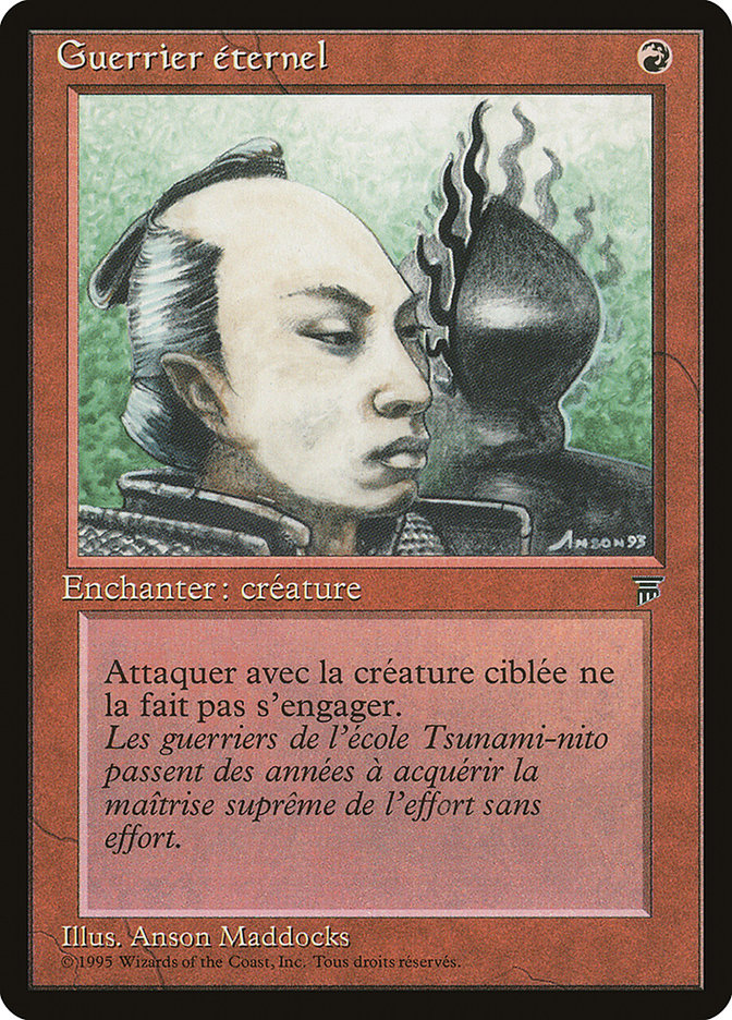 Eternal Warrior (French) - "Guerrier eternel" [Renaissance] | Devastation Store