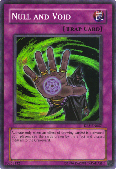 Null and Void [DR3-EN057] Super Rare | Devastation Store